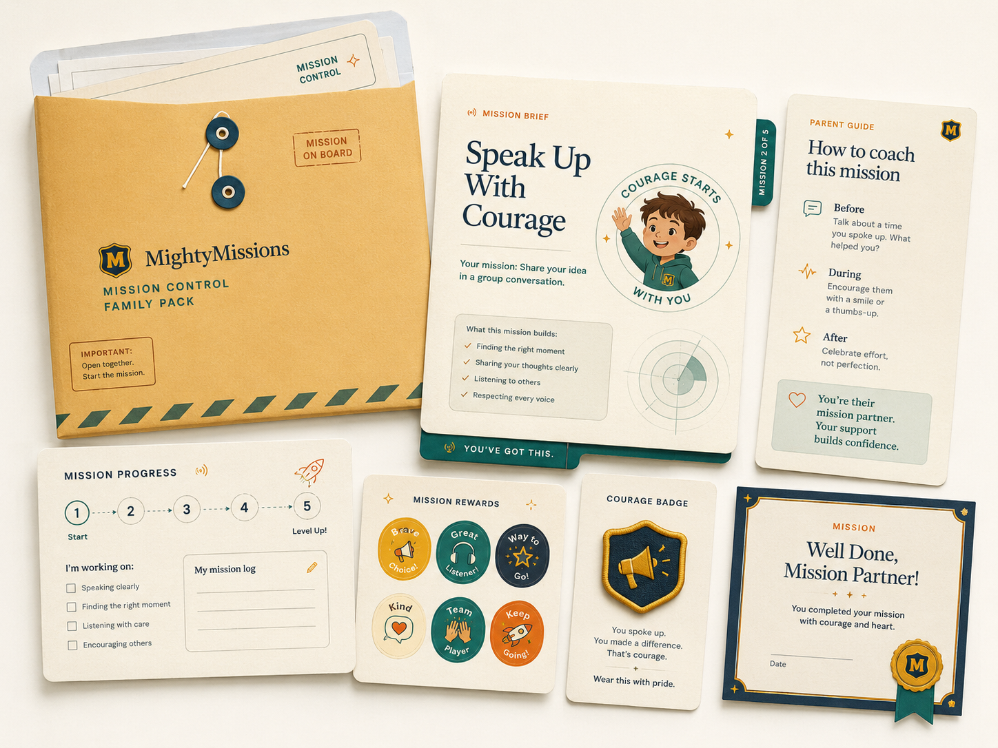 MightyMissions family pack preview